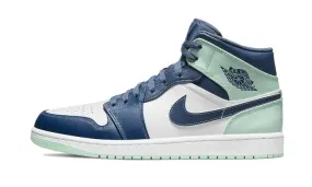 Air Jordan 1 Mid Mystic Navy Mint Foam