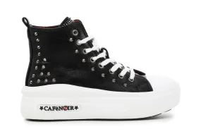 CafèNoir donna sneakers allacciata con borchie