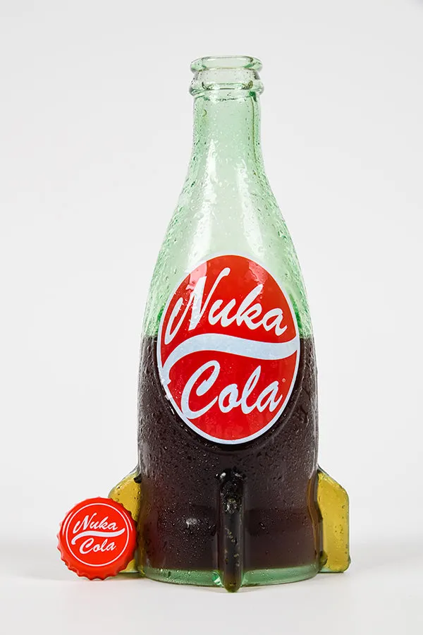 Fallout Nuka Cola Glass Bottle & Cap