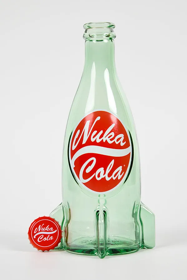 Fallout Nuka Cola Glass Bottle & Cap