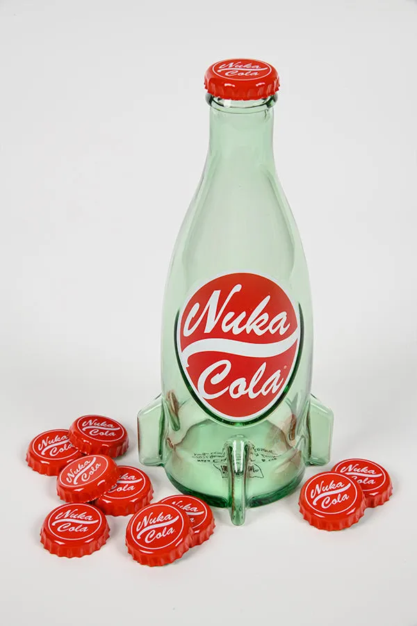 Fallout Nuka Cola Glass Bottle & Cap