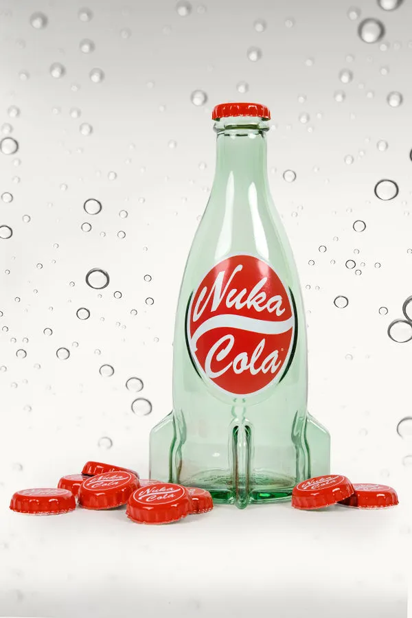 Fallout Nuka Cola Glass Bottle & Cap