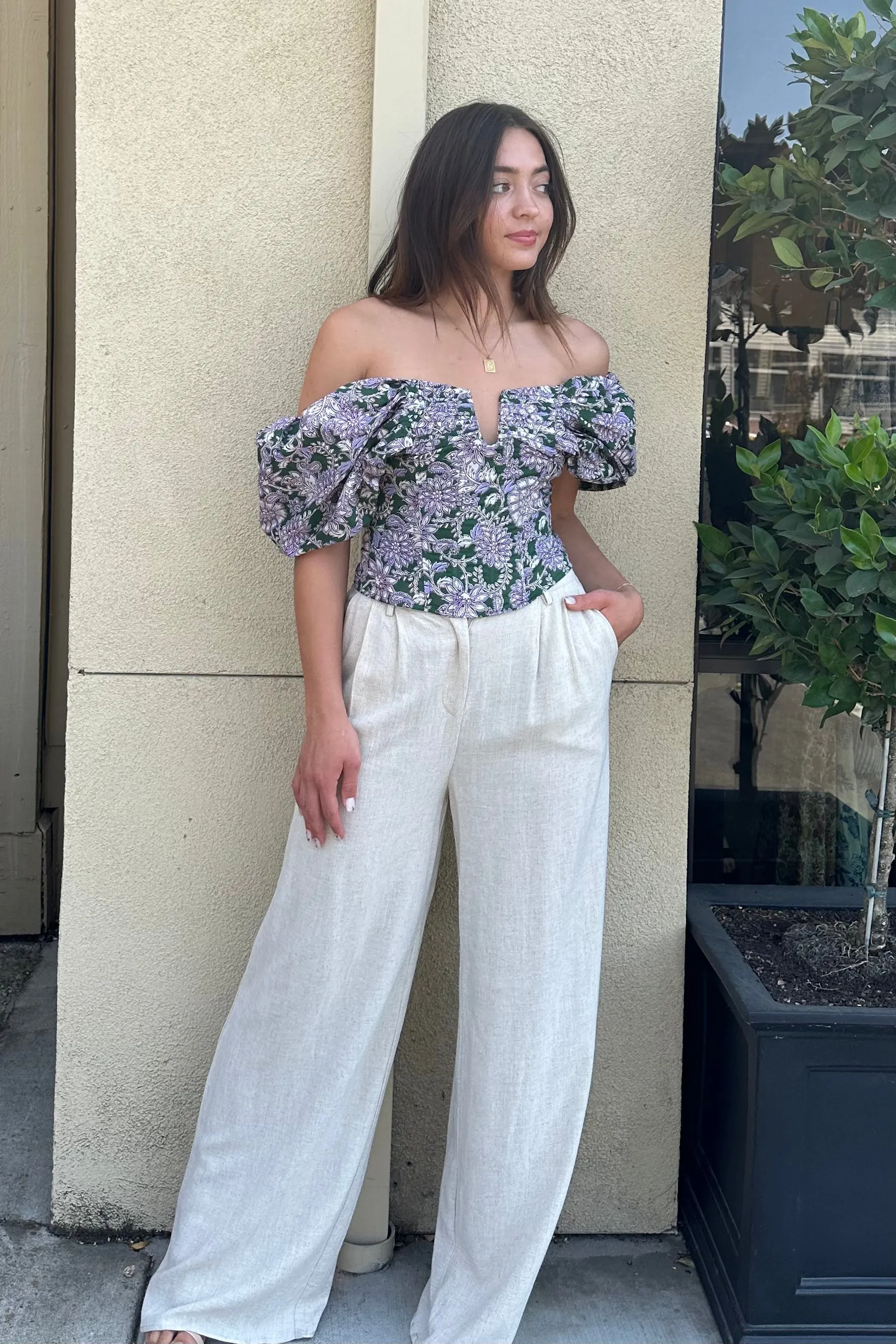 JOLENE FLORAL TOP