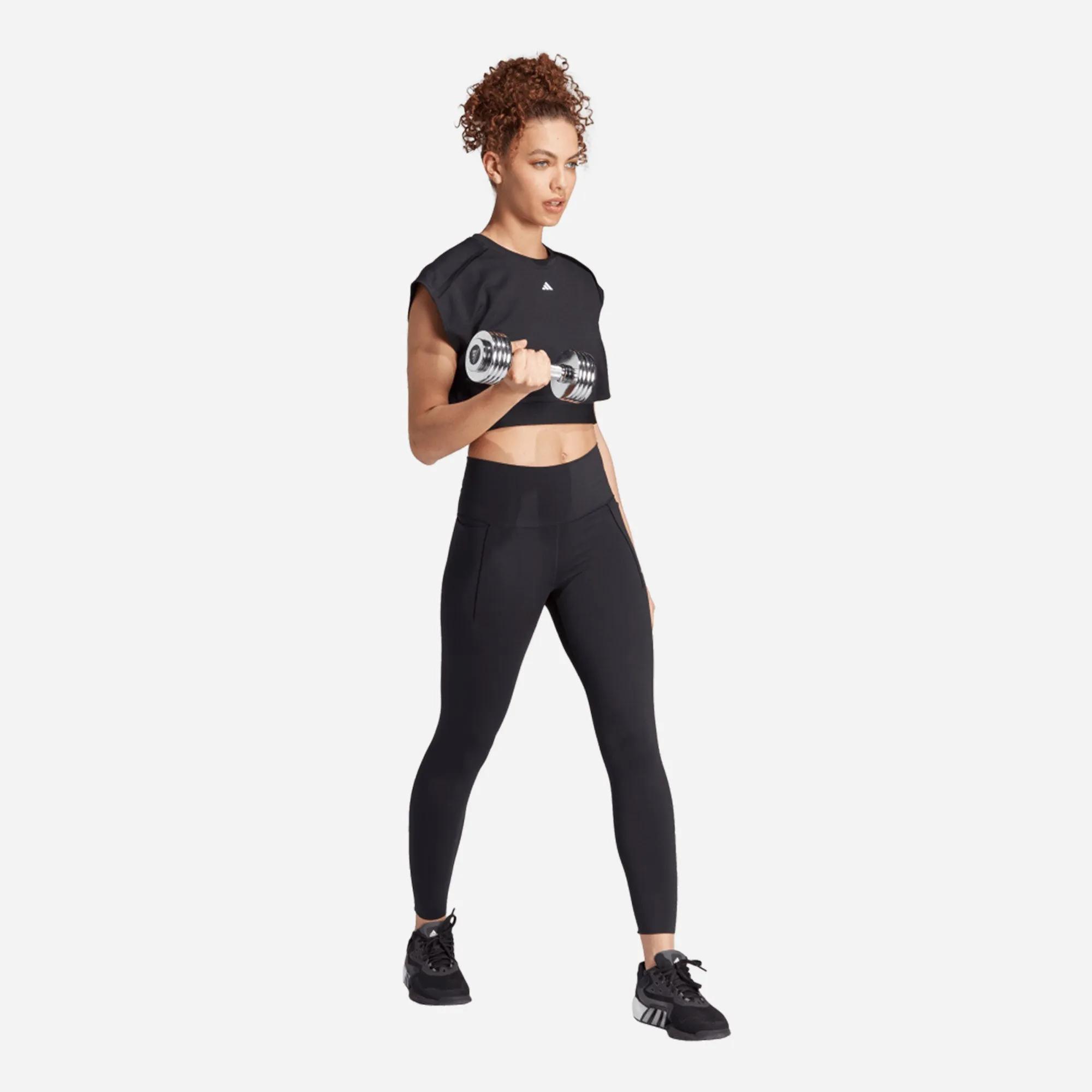 Áo Ba Lỗ Nữ Adidas Power Aeroready - Đen