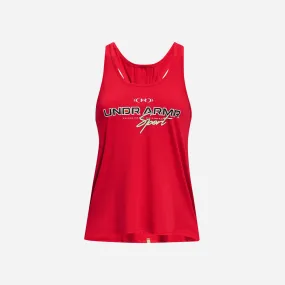 Áo Ba Lỗ Nữ Under Armour Knockout Graphic - Đỏ