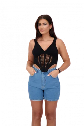 Reinders Anna Crochet Top