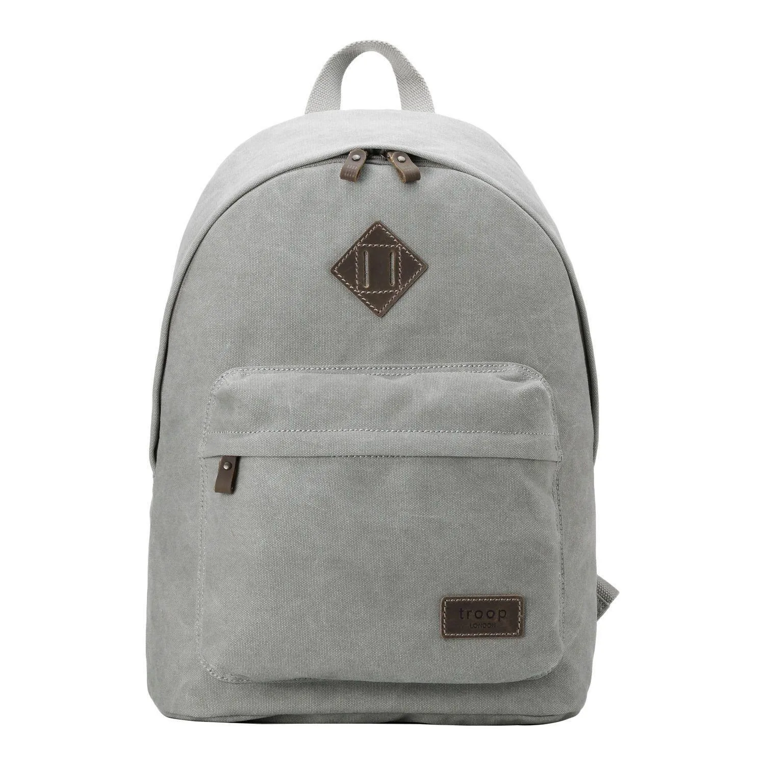 TRP0384 Troop London Heritage Canvas Backpack, Casual Daypack