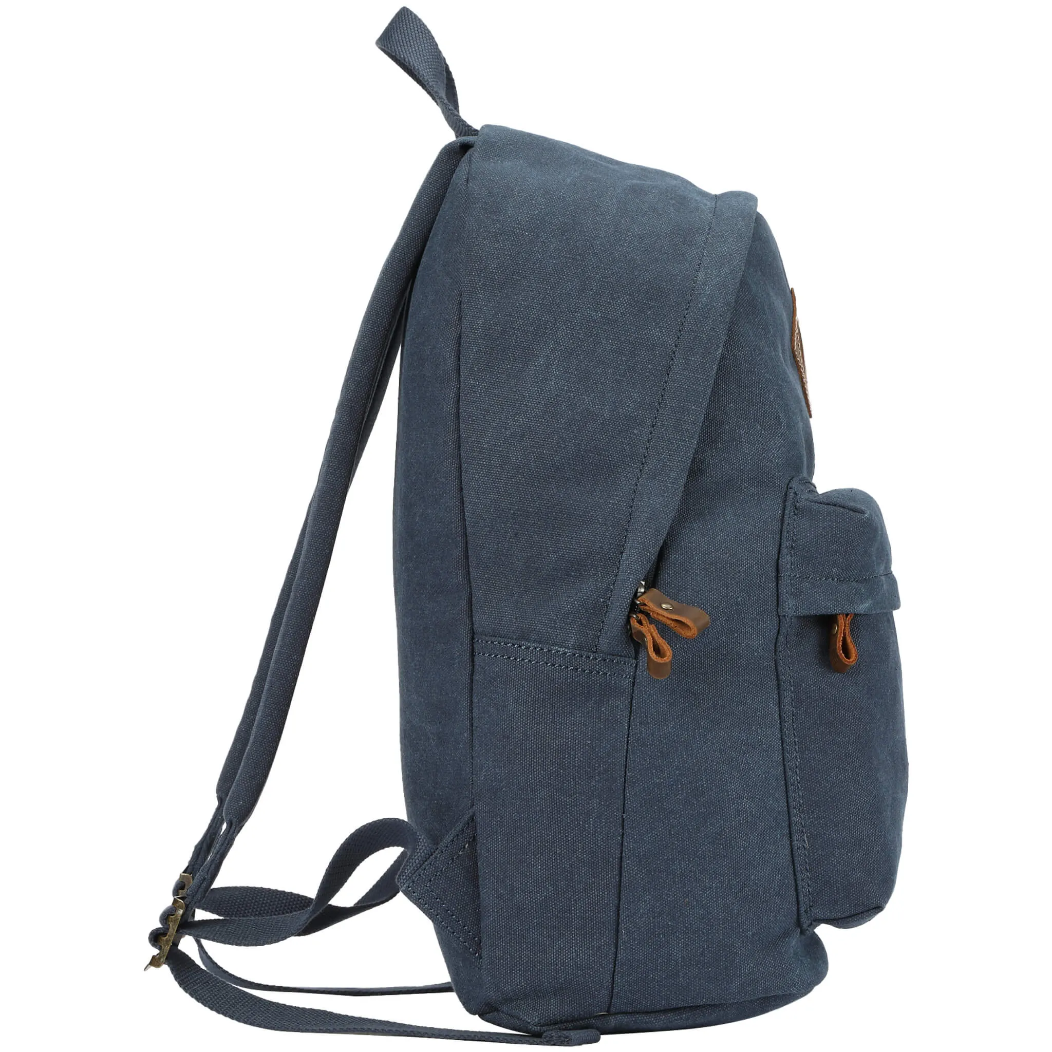 TRP0384 Troop London Heritage Canvas Backpack, Casual Daypack